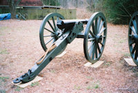 Cannon rear view - click here for a larger image...
